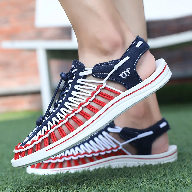 

Abhoth Men Shoes Summer Breathable Beach Men Sneakers Large Size Causal Shoes for Men Outdoor Leisure Vacation Zapato De Hombre