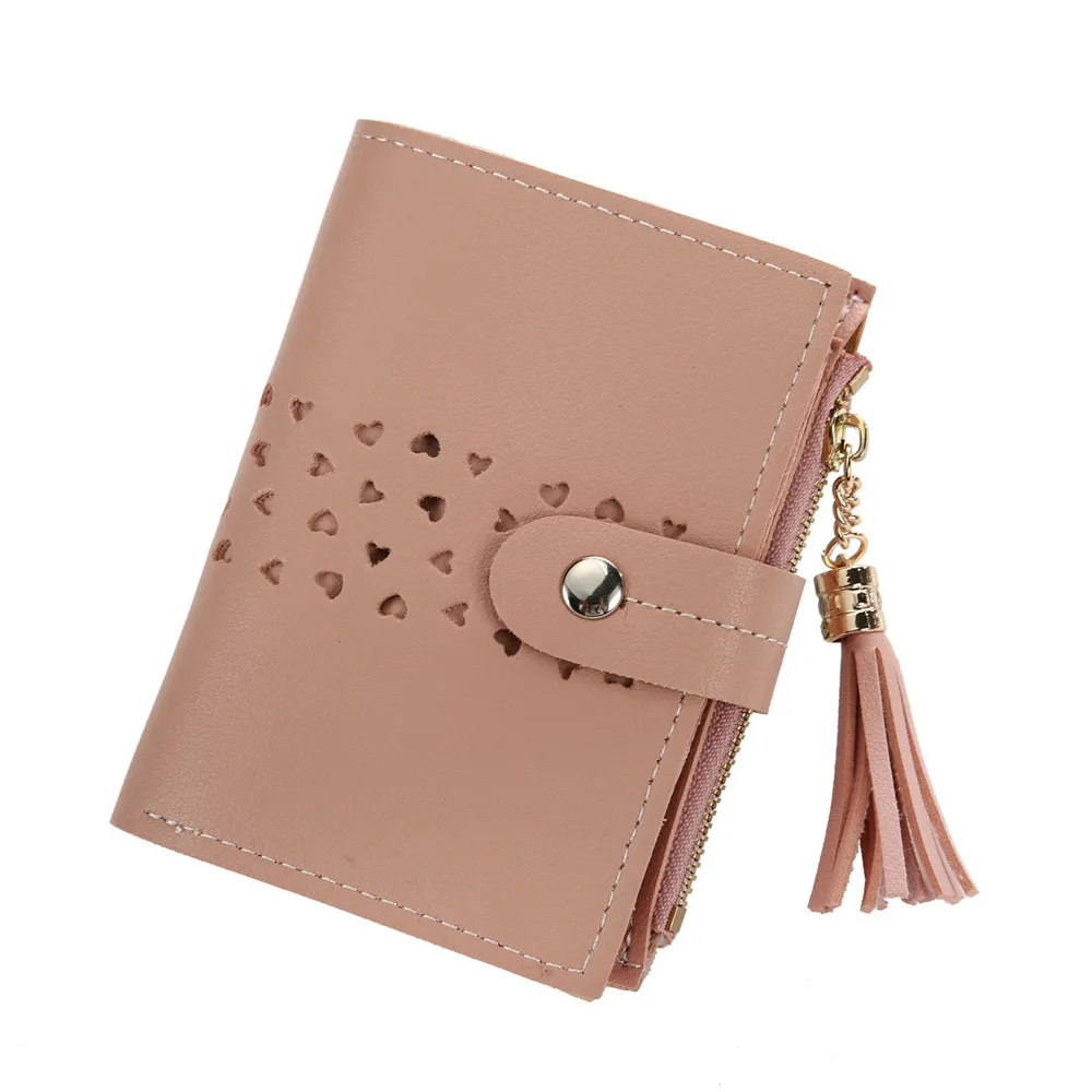 Модные лазерные держатели для карт Женский кошелек кредитных маленький с