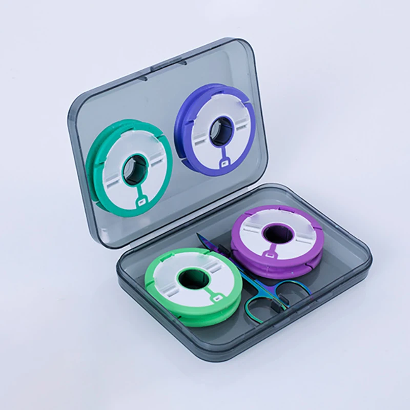Fishing Line Box Silicone Winding Board High Quality Tool Accessories 4-Axis Main Spool Plus Color Scissors | Спорт и развлечения