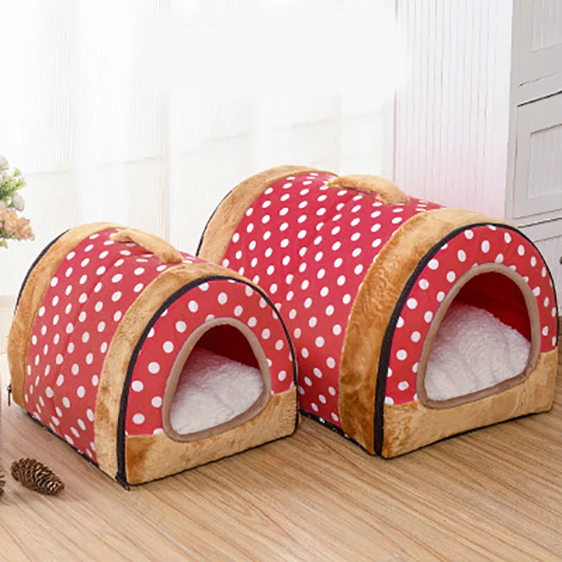 Кроватка для домашних питомцев Bone теплая постельное белье маленьких средних и