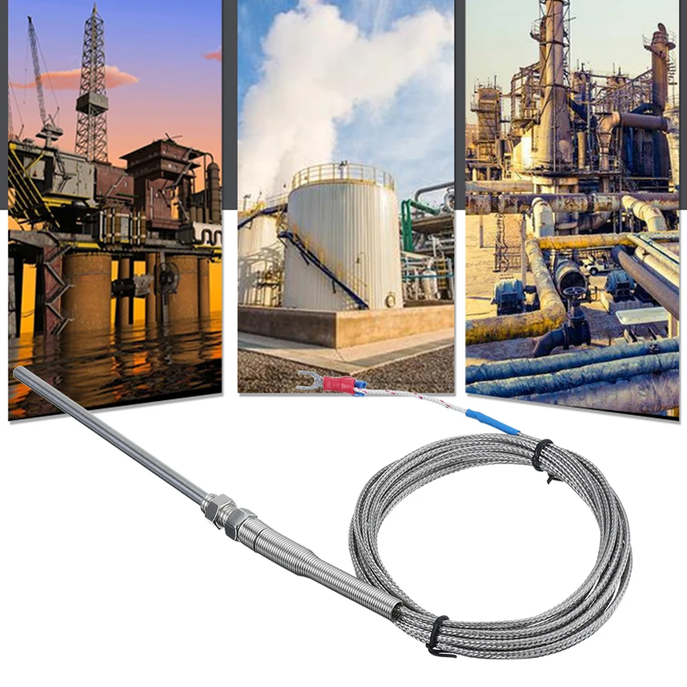 

Термостойкие Датчики термопары M8 Screw типа K, контроллер температуры резьбы, зонды термопары из нержавеющей стали