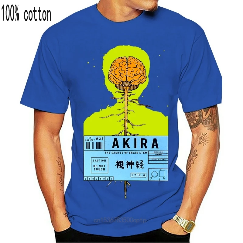 

New AKIRA T-shirt Cotton Japanese Manga Men's T-shirt