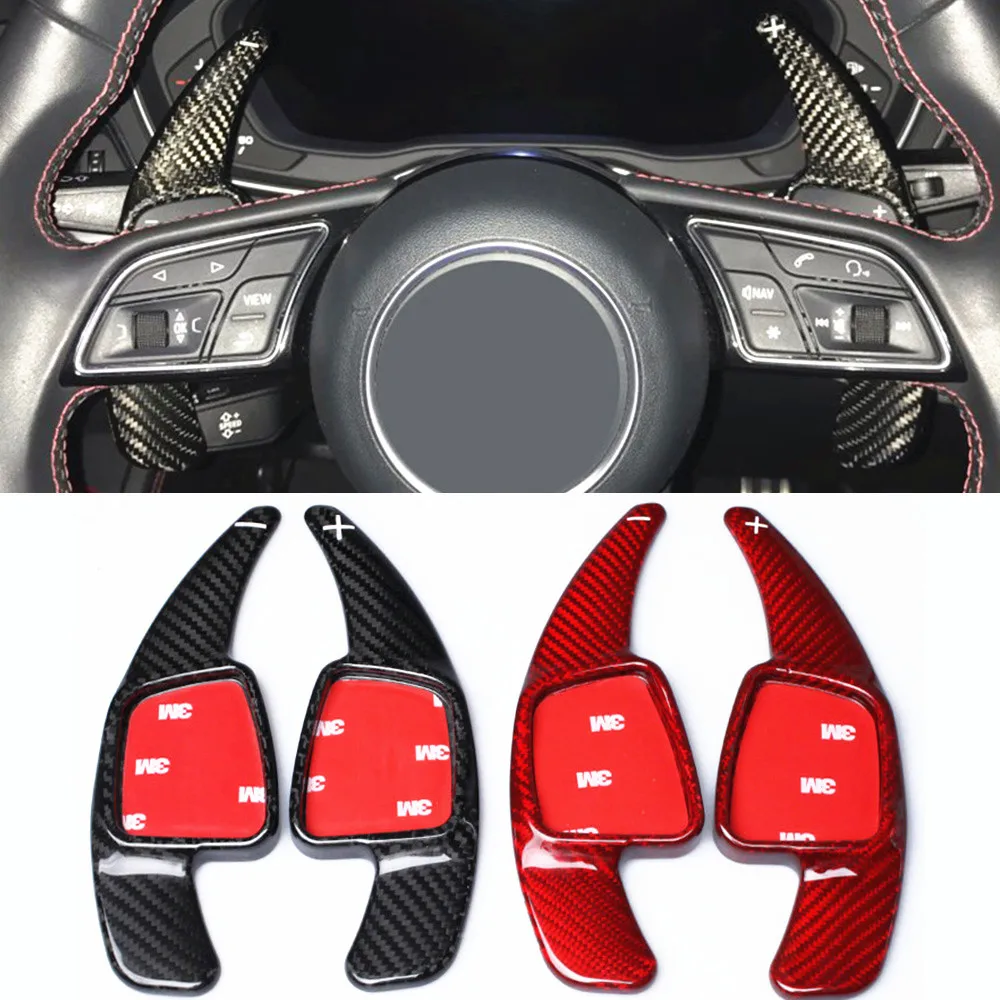 Расширитель руля из углеродного волокна для Audi A3 2017 2018 & TT 2015 2016 2018|Рулевые колеса