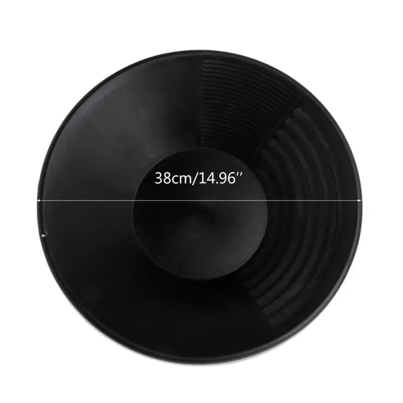 Пластиковый Золотой резервуар самородки горнодобывающая сковорода двойной