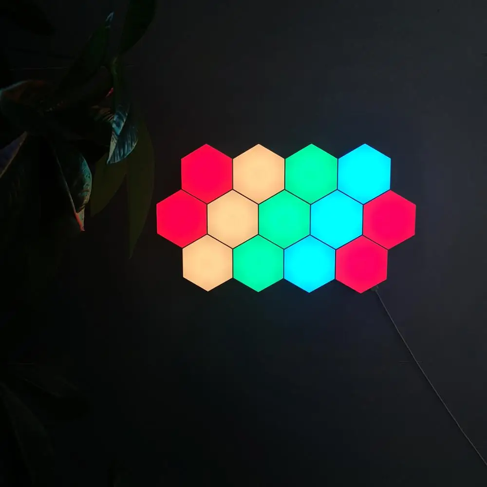 DIY светодиодный настенный светильник RGB контроллер дистанционного управления