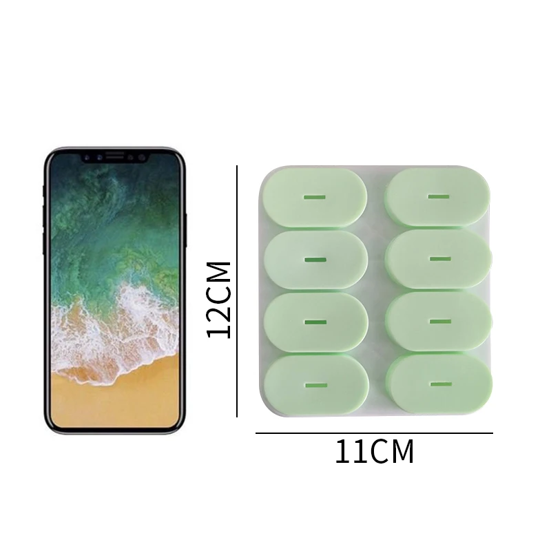 

8 Cell Kitchen Ice Cube Molds Reusable Popsicle Maker DIY Ice Cream Mold Tools Kitchen Lolly Mould Tray Bar Tools