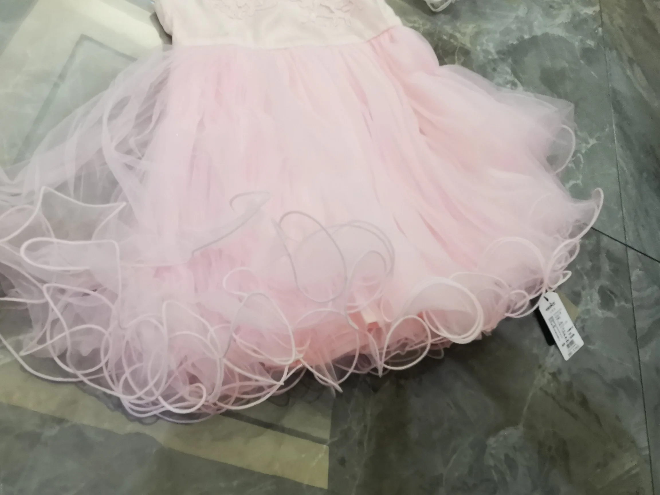 Vestidos/Одежда для маленьких девочек Платье малышей Кружевное платье без рукавов с