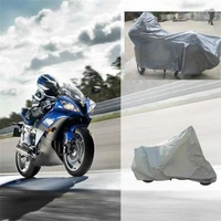 1pc silver anti uv motorcycle covers motorcycle hood scooters covers waterproof dustproof breathable breathable full protective