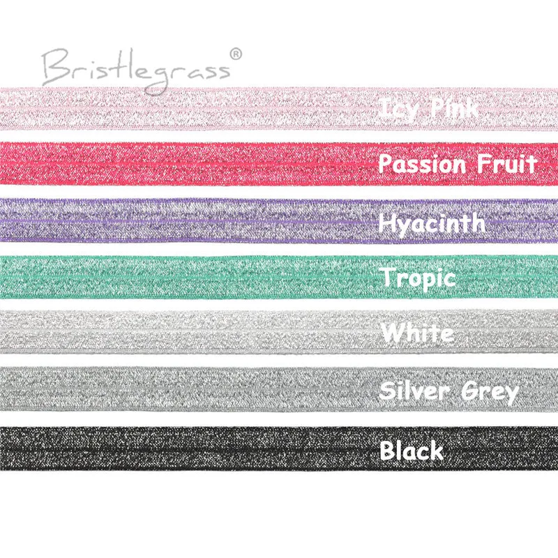 Повязка на голову для волос из спандекса 7 ярдов 5/8 дюйма 15 мм|hair headband|glitter foeheadband lace