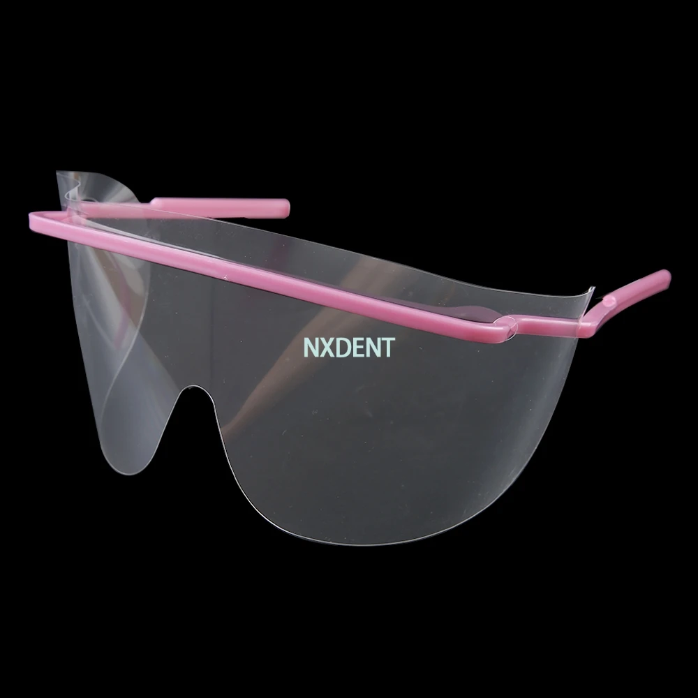 10 шт./компл. одноразовая пластиковая защитная маска для глаз оправ 1 пленка