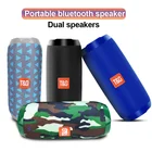 Водонепроницаемый динамик, портативная Hi-Fi колонка с поддержкой Bluetooth, FM-радио, Бумбокс для компьютера и телефона