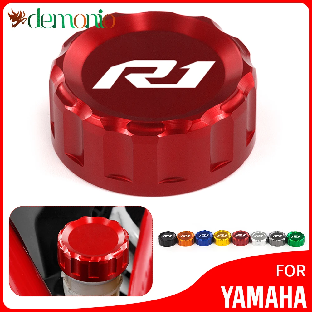 

Front Brake Reservoir Cover For YAMAHA YZF R1 1998-2018 YZF R6 1999-2019 R6S 2006-2009 Motorcycle Master Cylinder Oil Fluid Cap