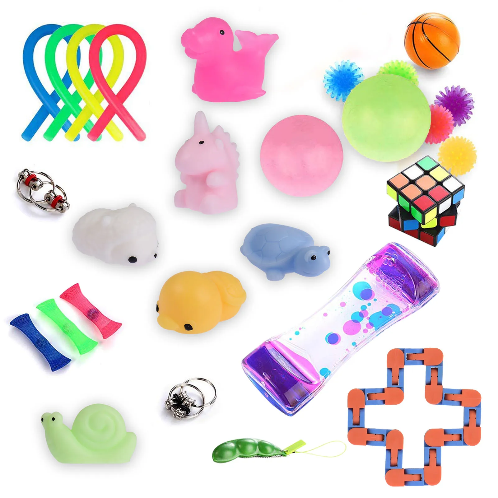 

Fidget Toys Anti Stress Toy Set Strings Marble Relief Gift for Adults Girl Children Sensory Stress Relief Antistress Toys