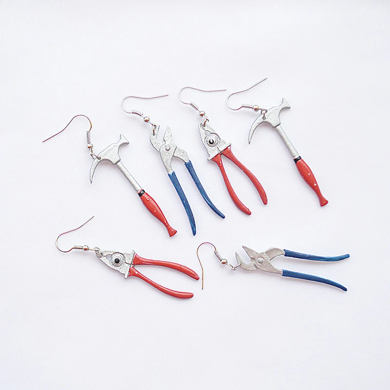 

Забавный креативный инструмент, серьги, забавные кусачки ручной работы
