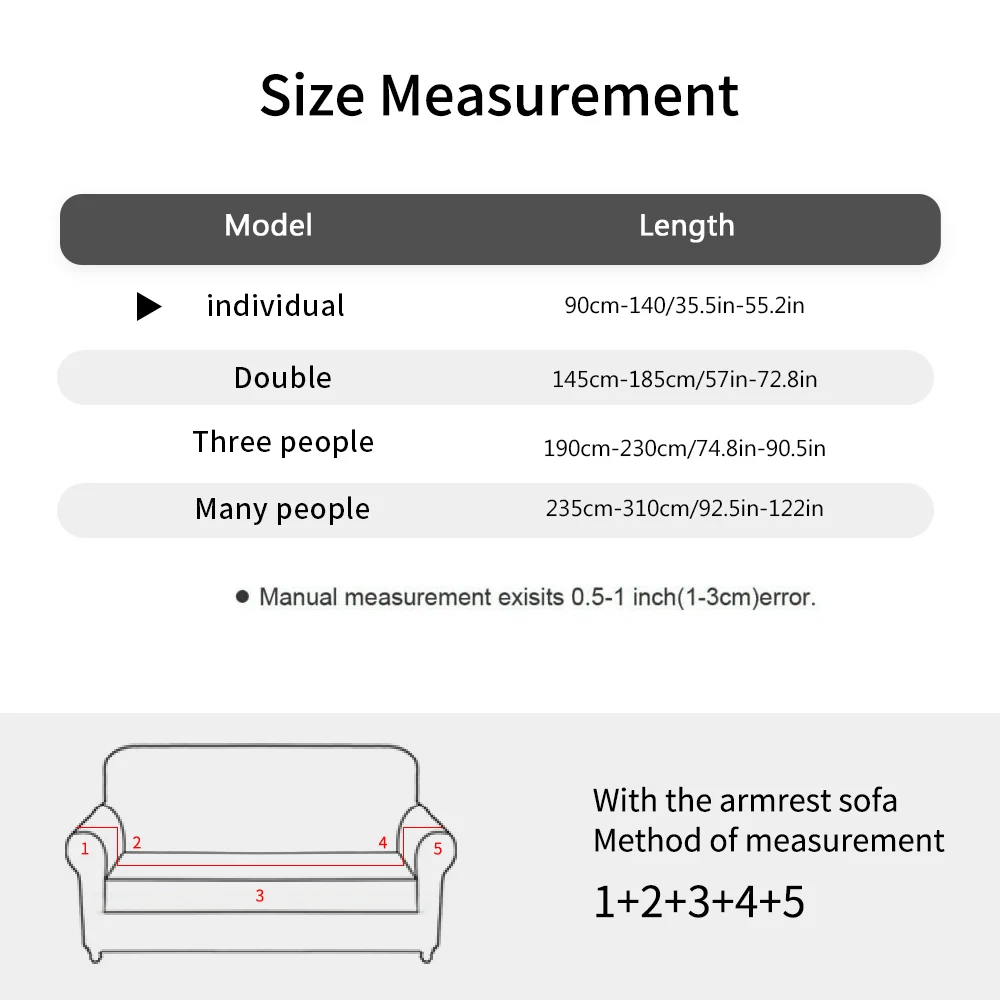 

Solid Color Elastic Sofa Cover Spandex Modern Polyester Corner Sofa Couch Slipcover Chair Protector Living Room 1/2/3/4 Seater