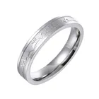 Модное кольцо из нержавеющей стали с электрокардиограммой в виде любящего сердца, романтический дизайн, подарок на свадьбу, День Святого Валентина, годовщину, 2021