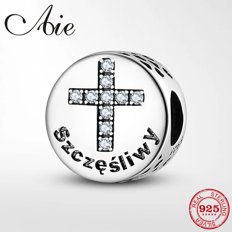 925 Sterling Silver happiness Bible Seven Virtues Dazzling CZ beads Fit Original European Charm Bracelet For Family Mother gift | Украшения