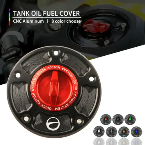 

Motorcycle Accessories Keyless Quick Release Gas Fuel Tank Cap Cover for honda CBR 1000 RR / SP / SP2/RR-R 2017-2020