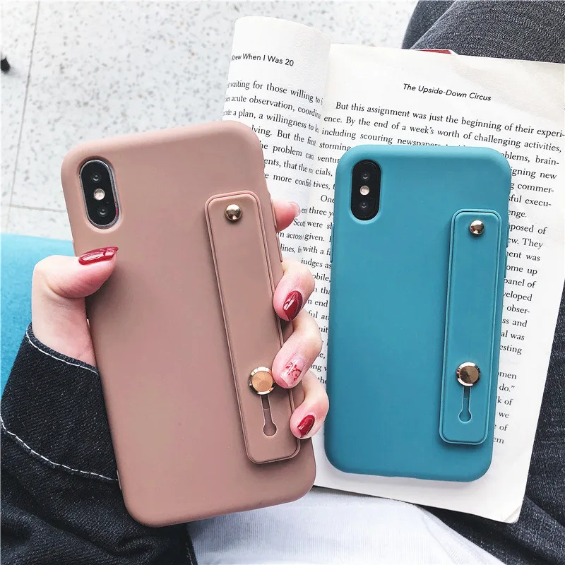 For Huawei Y9 Prime 2019 Candy Hand Band Wrist Strap Cases Mate 10 20 30 Lite Nova 5 5i Pro P Smart Plus Cover | Мобильные телефоны