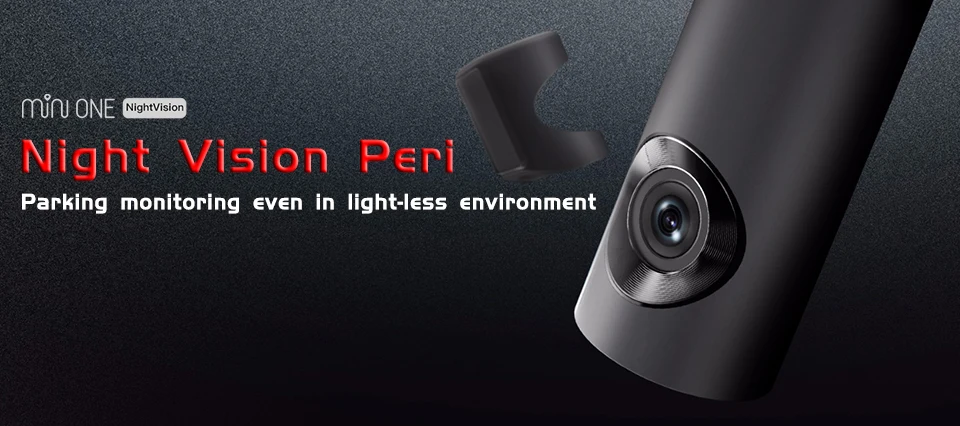 Глобальная версия Xiaomi DDPai MiniONE DaSh camera sony IMX307 HD DVR рекордер ночного видения Android g-сенсор ночная версия
