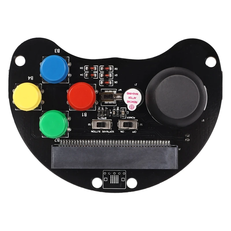 For Micro:Bit Robot Control Handle Game Joystick Stem Education Graphic Programmable Machine Toy(Without Micro:Bit) | Электроника