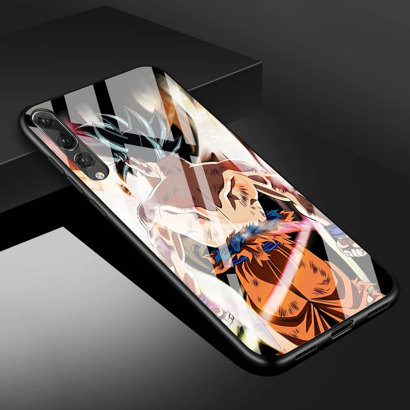 DRAGON BALL Z Super Tempered Glass Phone Case For Huawei P20 P30 lite P20 P30 PRO MATE20 lite MATE20PRO Honor 10 - Цвет: B19070107-06.jpg