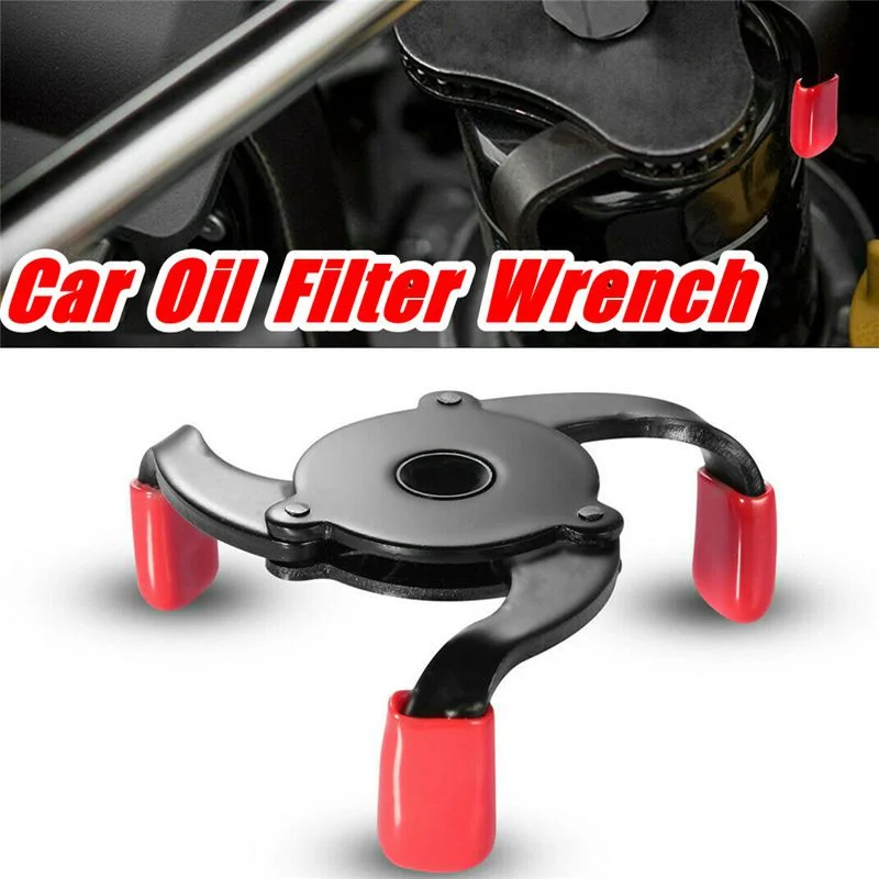 

3 Jaw Oil Filter Wrench Removal Tool Adjustable Car Repair Tool
