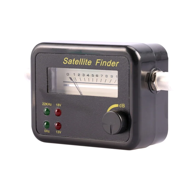 

Black Satellite finder Mini Digital LCD Display Plastic Digital LCD Display Satellite Signal Finder Meter Tester