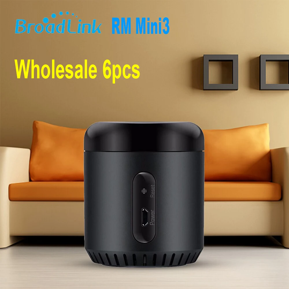 Оригинальный контроллер автоматизации умного дома Broadlink RM mini3 ler Hub для Alexa Google Home