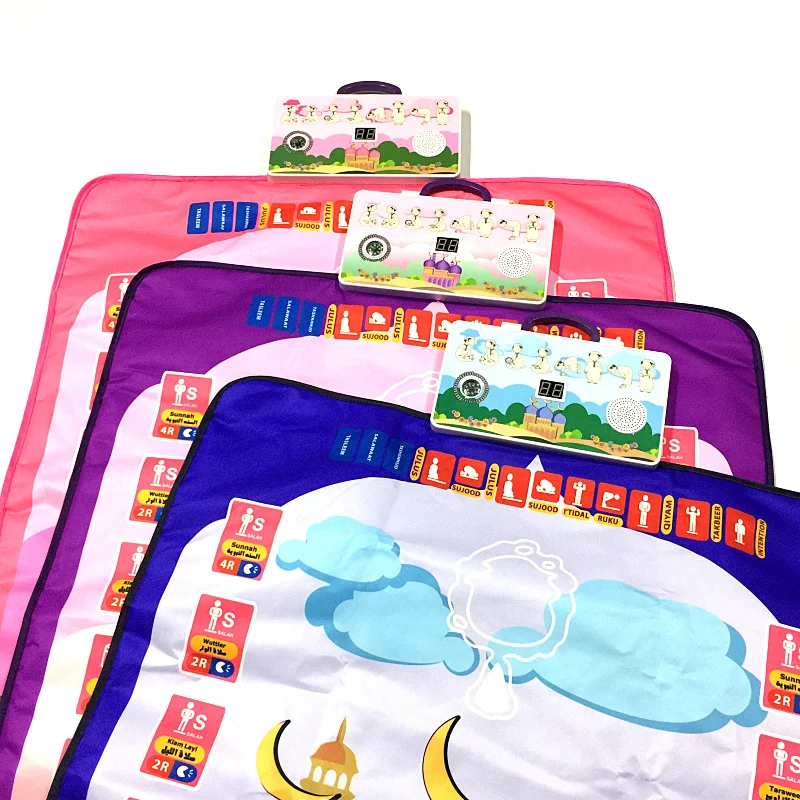 Новинка 2021 электронный интерактивный исламский молитвенный коврик ковер для