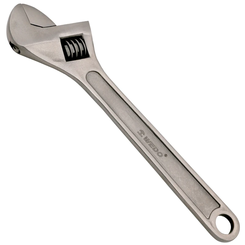 

WEDO 150mm-300mm open end forged 100% non magnetic titanium adjustable wrench spanner
