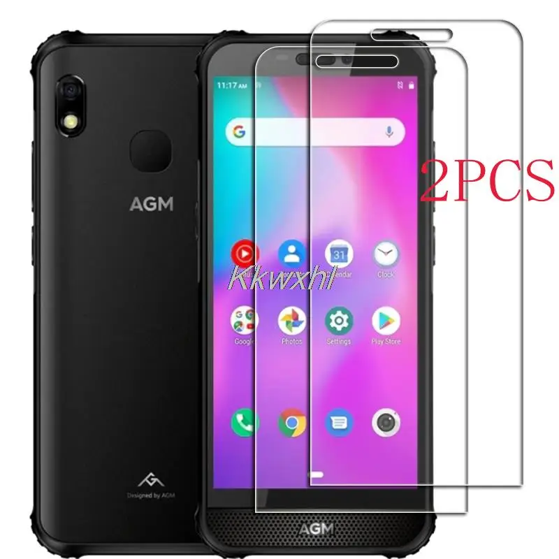 2 шт. для AGM H2 A10 HD закаленное стекло, Защитная пленка для экрана телефона AGMH2
