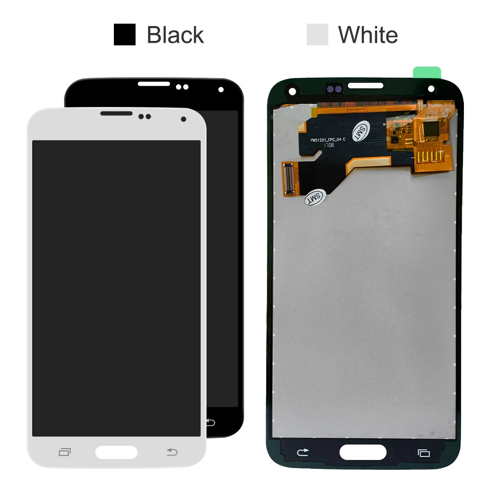 100% протестированный TFT для Samsung Galaxy S5 ЖК дисплей с сенсорным экраном дигитайзер