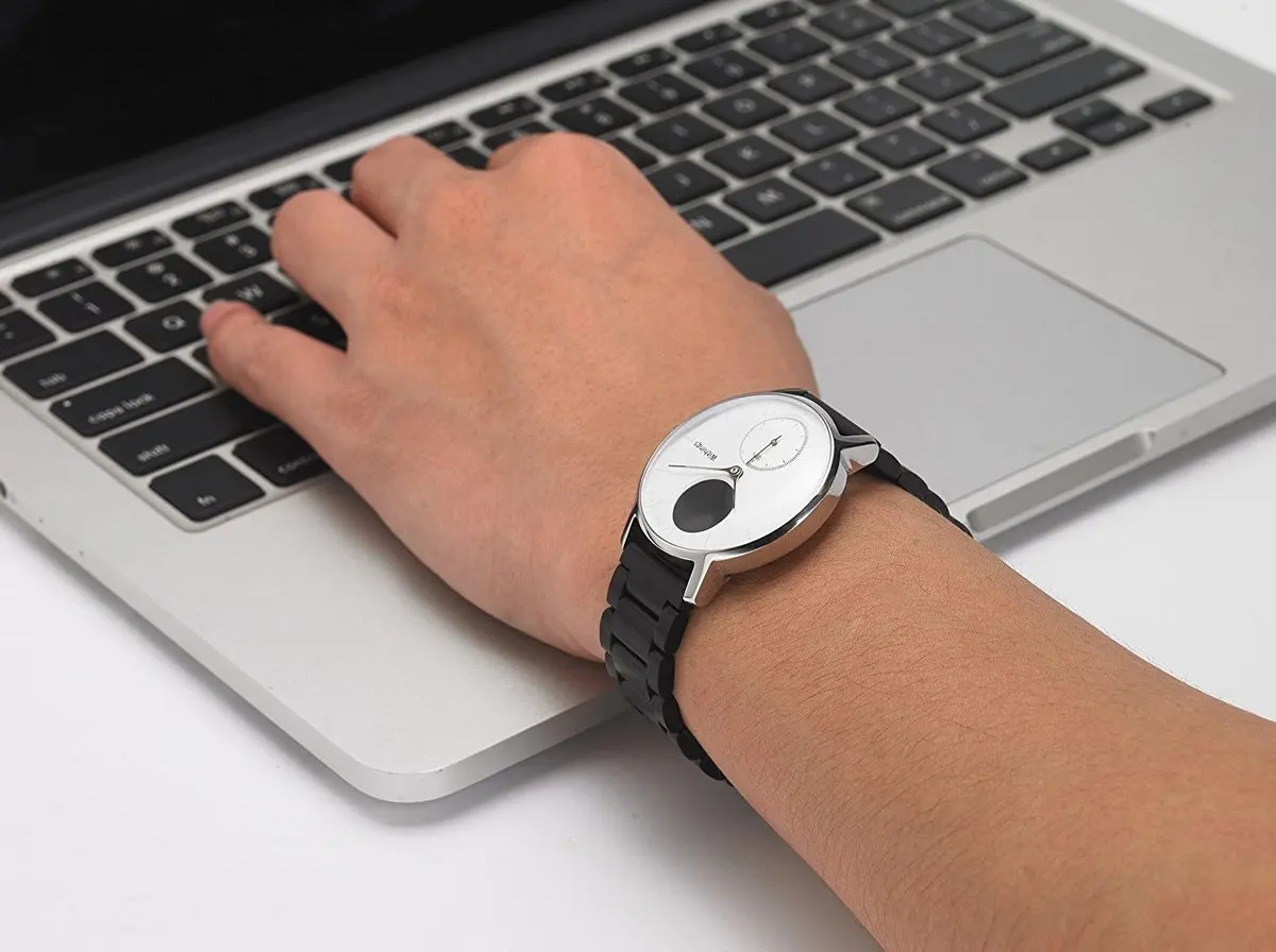 18 мм, 20 мм, 22 мм, ремешок из нержавеющей стали для samsung gear S2 S3, Смарт-часы, браслет, черный, для замены gear S2
