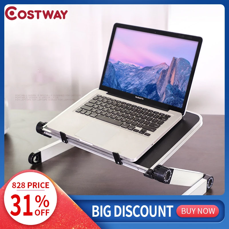 Настольная подставка для ноутбука складной компьютерный стол escritorio mesa plegable ordenador