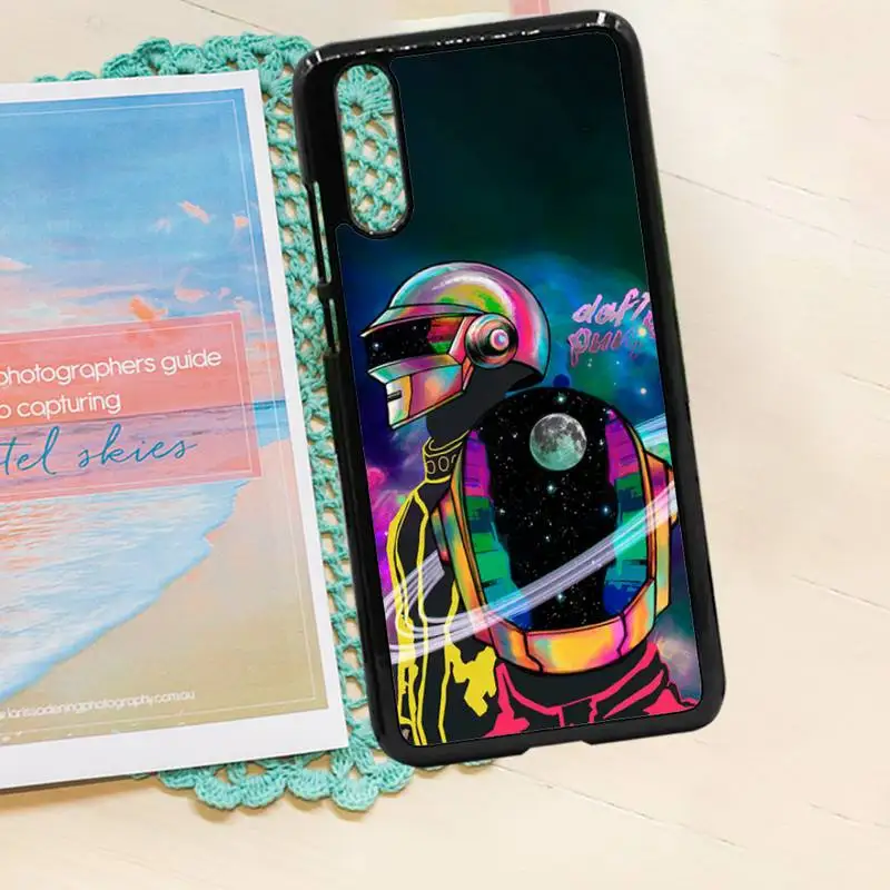 

Daft Punk French band high quality mobile Phone Case cover PC for iPhone 11 12 pro XS MAX 8 7 6 6S Plus X 5S SE 2020 XR