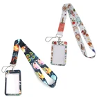 Мультяшный шнурок SP921 Little Prince, держатель для кредитных карт, удостоверения личности, Обложка для визитных карточек учеников и автобусов, держатель для значков