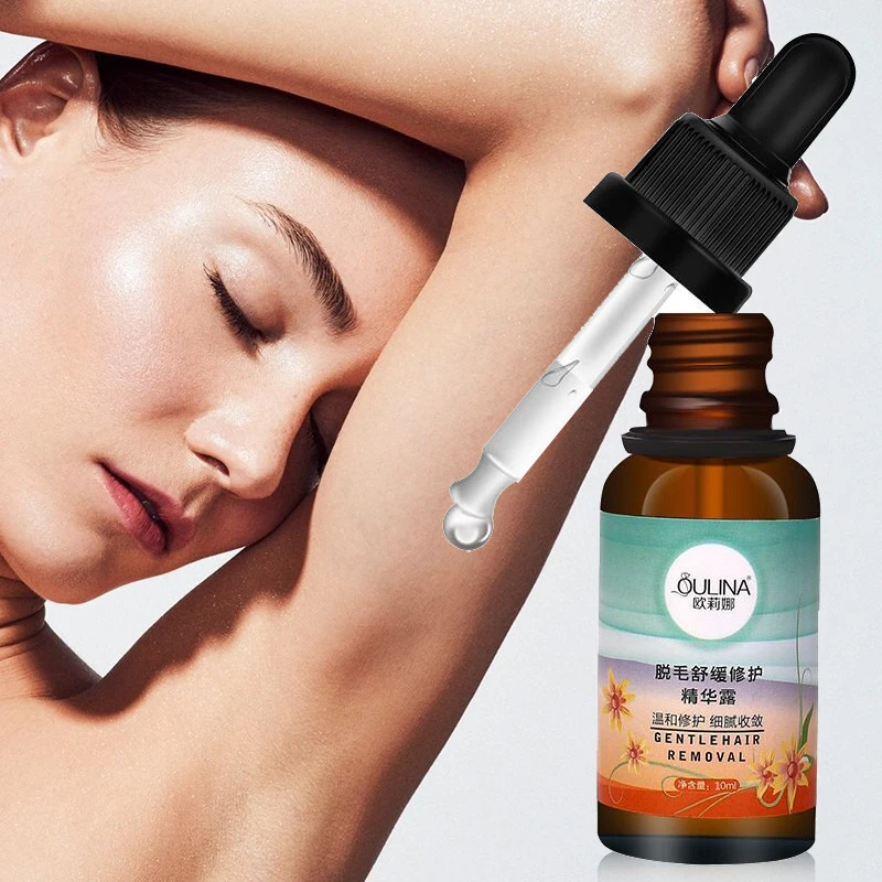 Удаления волос крем с гиалуроновой кислотой Hair Growth Inhibitor безболезненный депилятор для ног тела подмышки руки Депиляция лица Сыворотки
