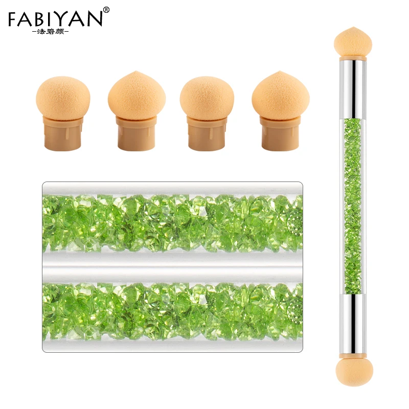Замена губчатых головок для дизайна ногтей градиентная кисть ручка рисования