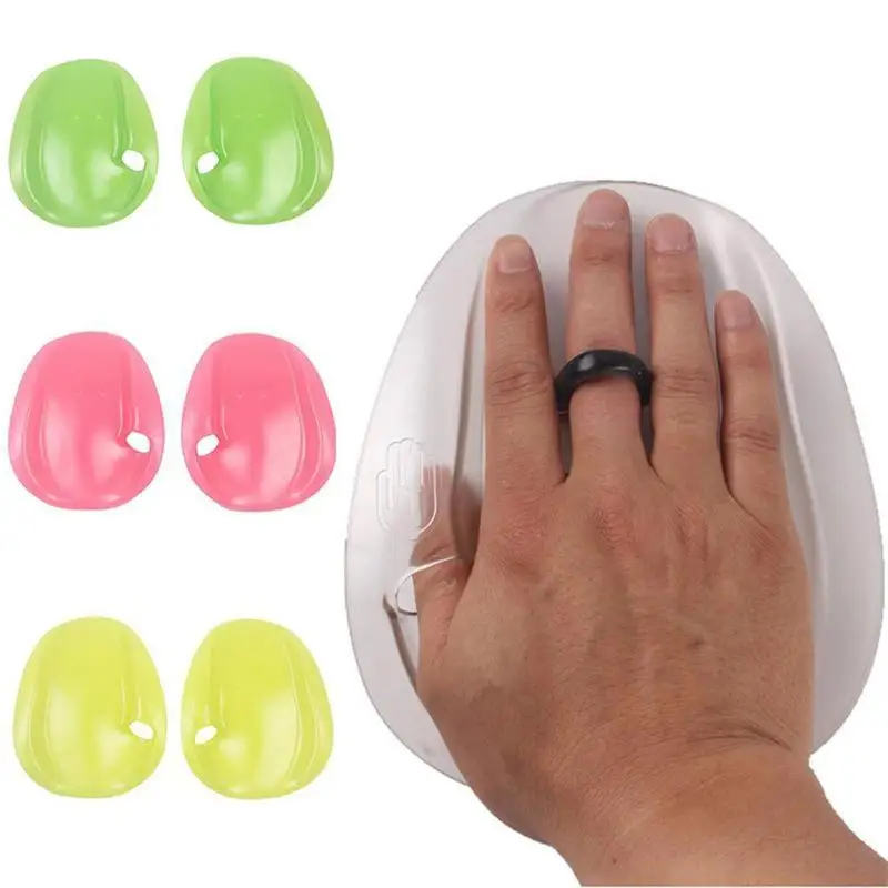 

Adult Youth Swimming Webbed Gloves Transparent Hand Paddles Swimming Aid Webbed Gloves Auxiliary Training Equipment