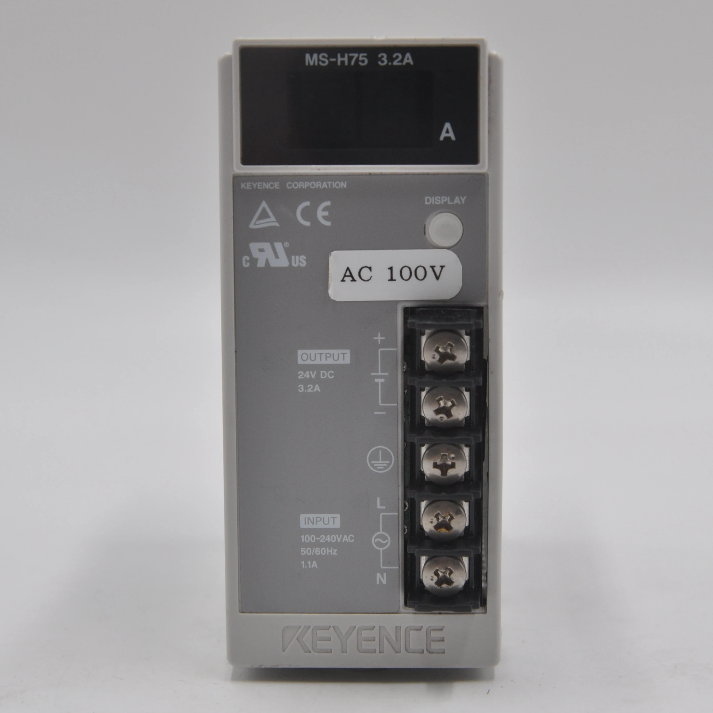 KEYENCE MS-H75 switching power supply 3.2A 24V DC