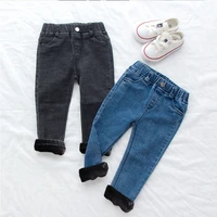 girls pants boys jeans spring autumn outer wear pants childrens trousers kids baby slim stretch pants for girl