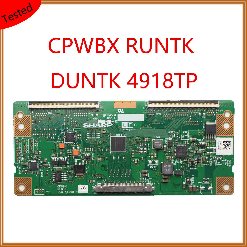 CPWBX RUNTK DUNTK 4918TP T CON Board для острых устройств витрин ЖК контроллера оригинальный