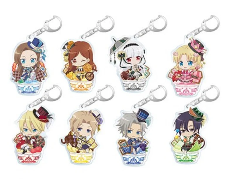 

Аниме «моя следующая жизнь как злодейка»: все маршруты приводят к раздумке! Акриловый брелок для ключей Катарина Клаус, подвеска для сумки, ...