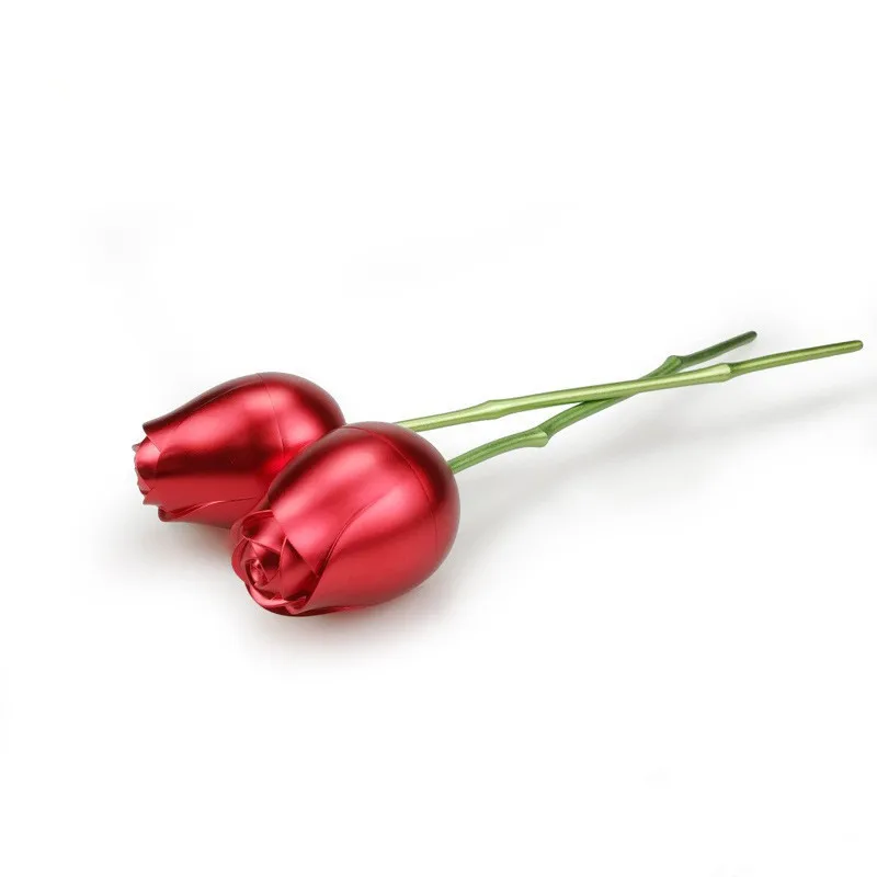 

Artificial flower bud rose creative rose shaped jewelry box love confession gift box Valentine's day wedding home decoration