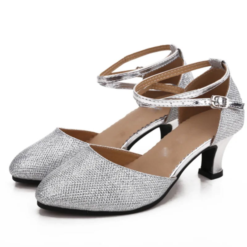 Обувь женская обувь для танцев латинских Женская танцевальная каблук около 3 5