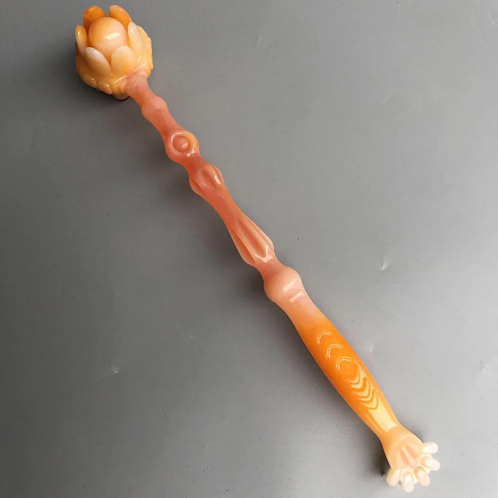 

1Pc Portable Six Beads Lotus Hammer Back Scratcher Tool (As Shown)