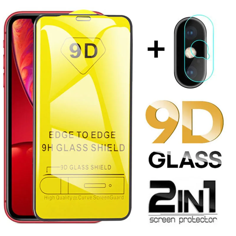 

9D Tempered Glass for IPhone 7 8 6 6S Plus SE 2020 Screen Protector Protective Glass on For Apple 11 Pro Max Camera Lens Film