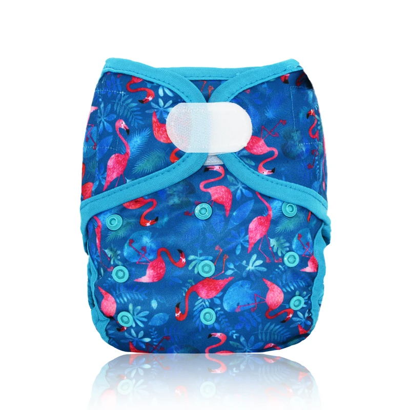 Miababy-funda de pa&ntilde;al de tela para beb&eacute; de 3 a 15kg, impermeable y transpirable, unisex-0