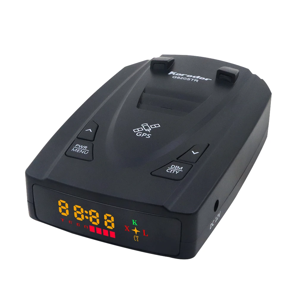 

Karadar G820STR Radar Detectors GPS Anti- Radar Detector LED 2 IN 1 for Russia with Car Anti Radars Police Speed Auto X CT K La